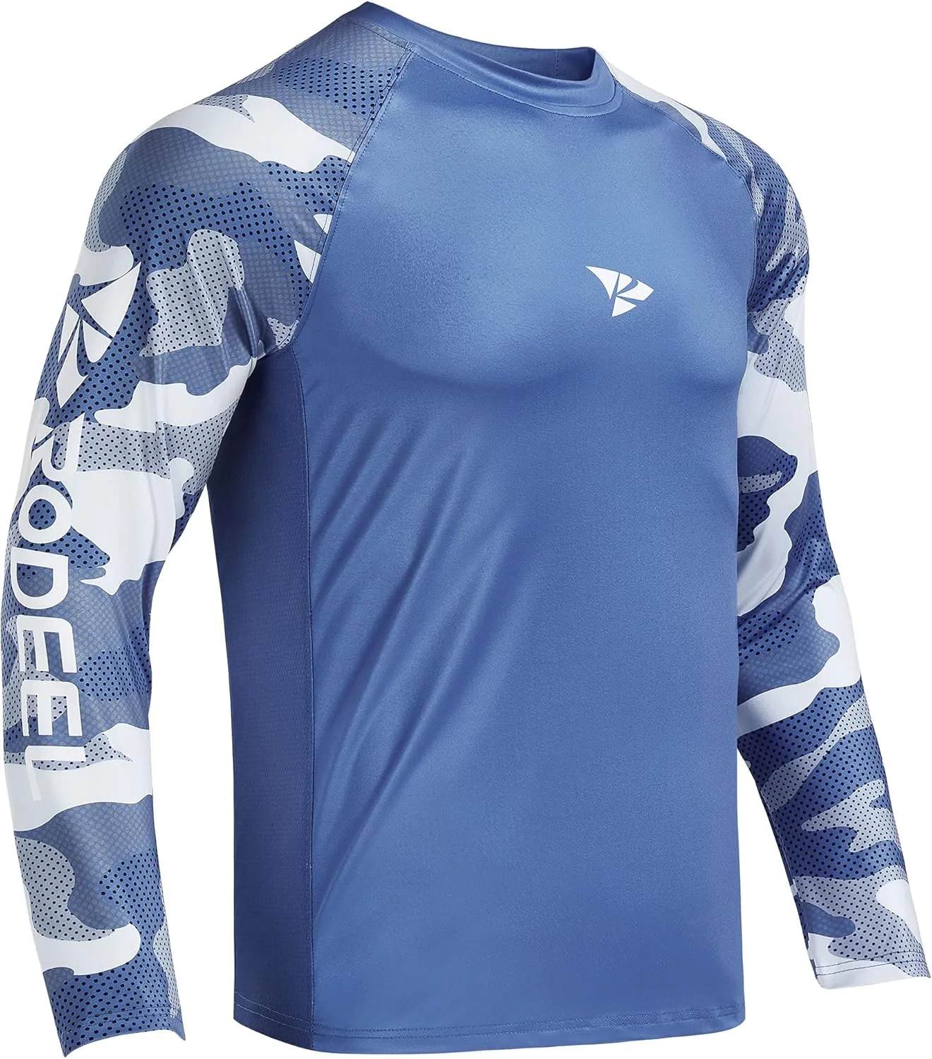 Rodeel мужская футболка для рыбалки с длинным рукавом, свободный крой, UPF 50
Rodeel мужская футболка для рыбалки с длинным рукавом, свободный крой, UPF 50