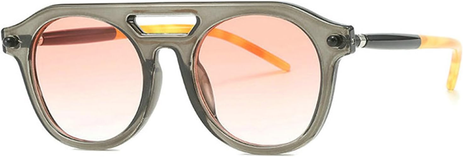 Хелена Ретро Винтажные Двухлучевые Пилотские Солнцезащитные Очки Женские Модные Круглые Стильные Солнцезащитные Очки UV400 для активного отдыха в стиле панк S65 helena, Gray
Хелена Ретро Винтажные Двухлучевые Пилотские Солнцезащитные Очки Женские Модные Круглые Стильные Солнцезащитные Очки UV400 для активного отдыха в стиле панк S65 helena, Gray