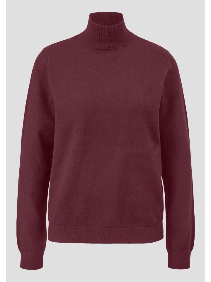Вязаный свитер цвета 3900_bordeaux QS
Вязаный свитер цвета 3900_bordeaux QS
