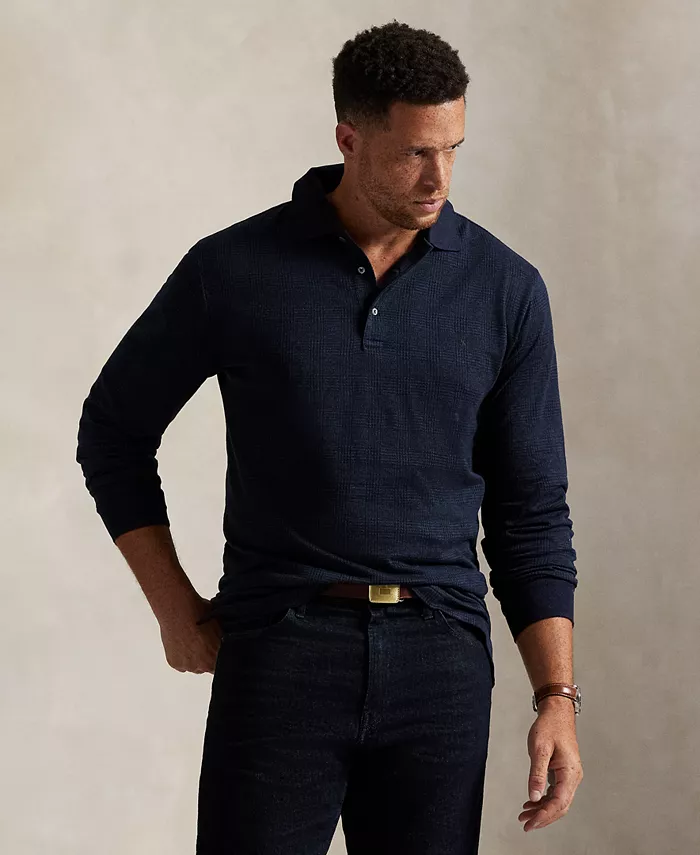 Мужская длинная поло Glen большого и высокого размера Polo Ralph Lauren, синий
Мужская длинная поло Glen большого и высокого размера Polo Ralph Lauren, синий