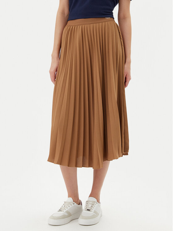 Юбка в складку стандартный крой WW0WW43886 Tommy Hilfiger, коричневый
Юбка в складку стандартный крой WW0WW43886 Tommy Hilfiger, коричневый