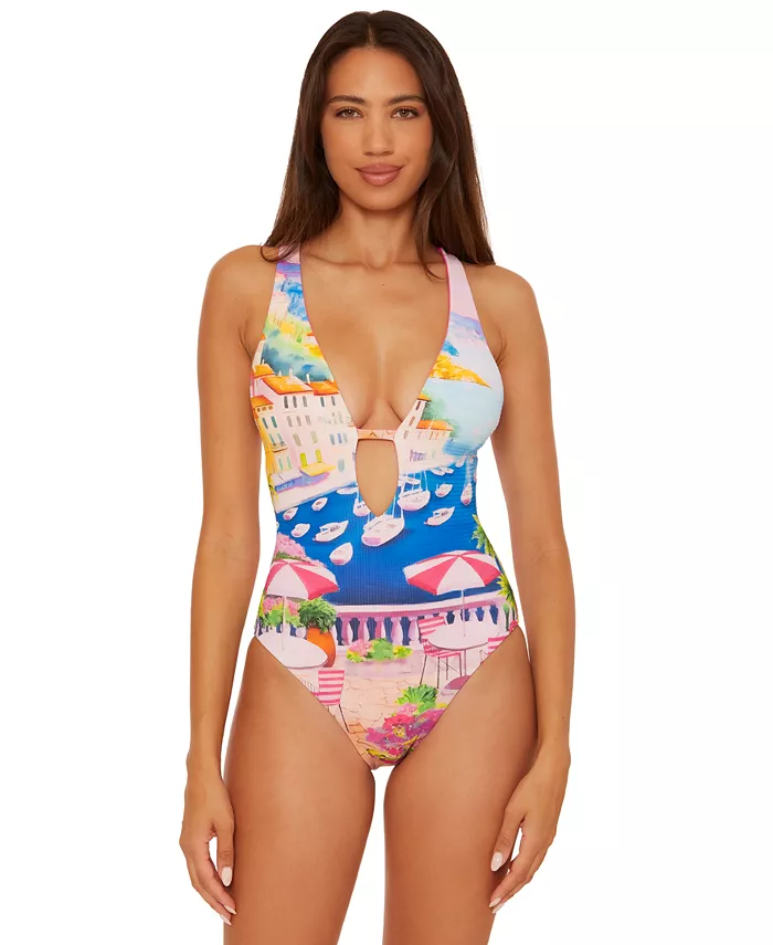 Женский двусторонний текстурированный слитный купальник Positano Becca, мультиколор
Женский двусторонний текстурированный слитный купальник Positano Becca, мультиколор