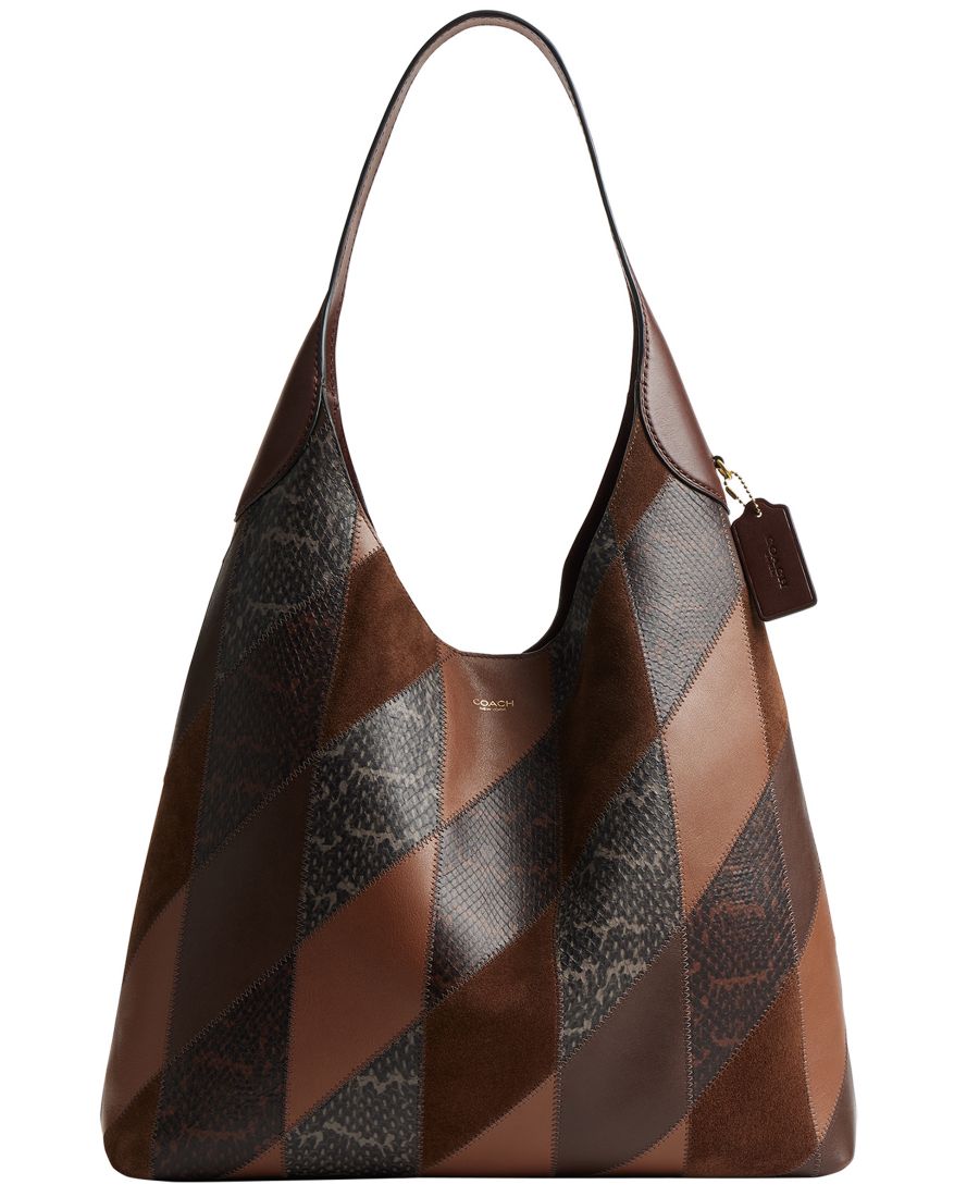 Сумка через плечо Brooklyn Extra-Large из змеиной кожи в стиле пэчворк, размер 39 COACH, Brass/Maple Multi
Сумка через плечо Brooklyn Extra-Large из змеиной кожи в стиле пэчворк, размер 39 COACH, Brass/Maple Multi