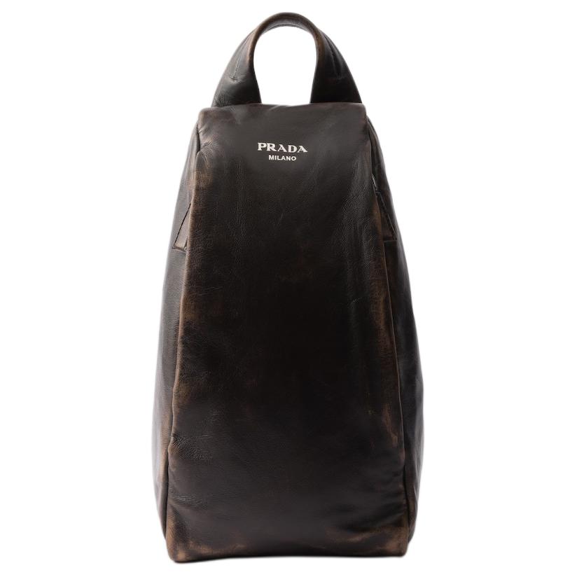 PRADA Кожаный рюкзак мужской тёмно-коричневый
PRADA Кожаный рюкзак мужской тёмно-коричневый