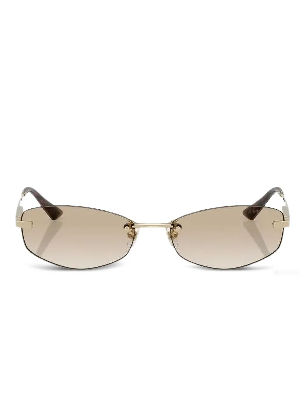 Солнцезащитные очки в безободковой оправе Jimmy Choo, коричневый
Солнцезащитные очки в безободковой оправе Jimmy Choo, коричневый