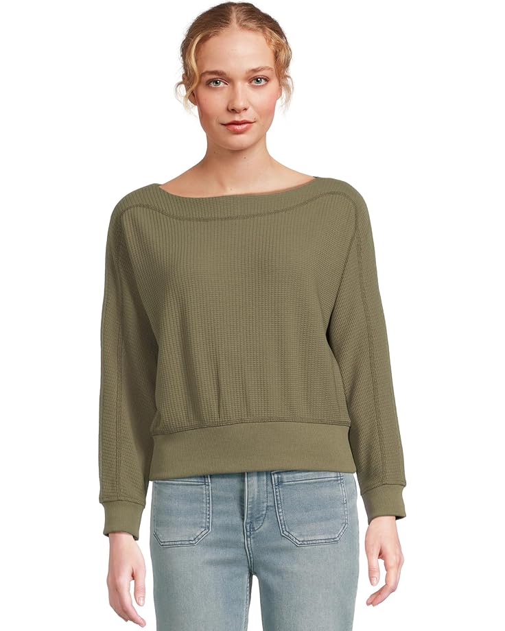 Женский топ Lilla P с ребристой отделкой и швами, Matcha
Женский топ Lilla P с ребристой отделкой и швами, Matcha