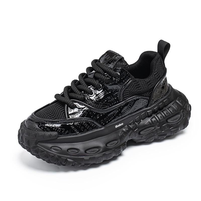 Износостойкие амортизирующие низкие кроссовки с массивным верхом для мужчин BAKE, Black
Износостойкие амортизирующие низкие кроссовки с массивным верхом для мужчин BAKE, Black