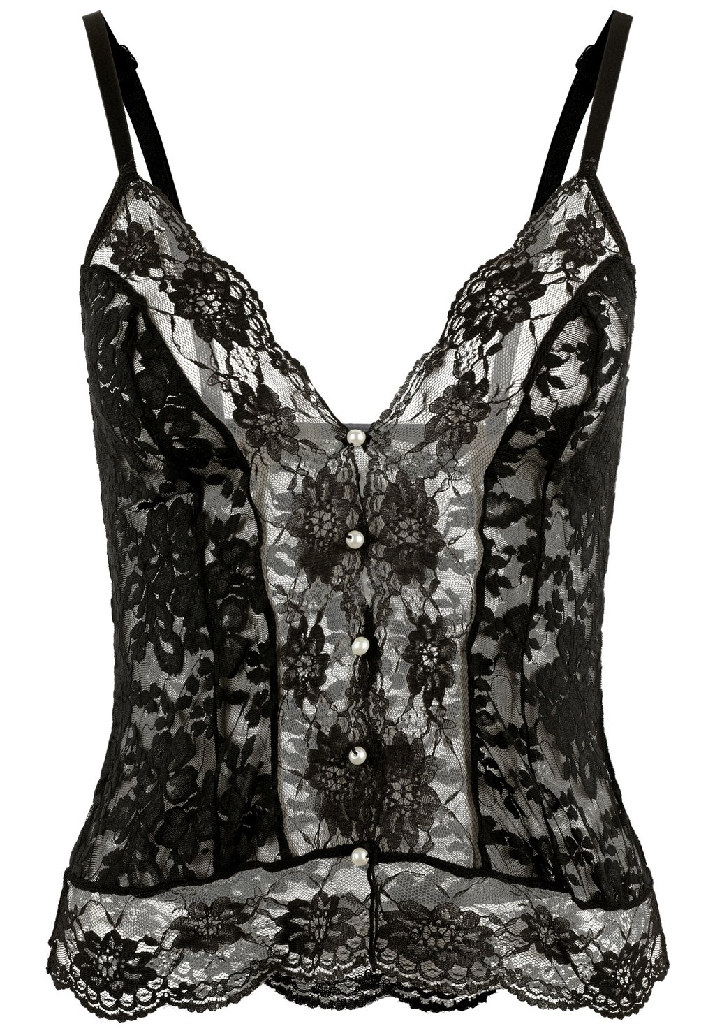 Бюстгальтер на косточках SPITZENTOP AUS SPITZE LASCANA, черный
Бюстгальтер на косточках SPITZENTOP AUS SPITZE LASCANA, черный