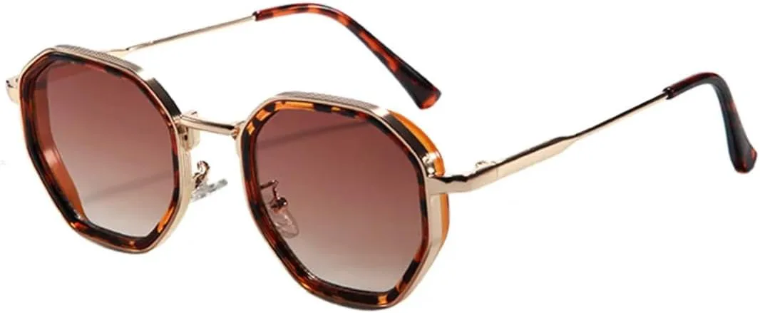 Винтажные солнцезащитные очки неправильной квадратной формы для женщин и мужчин, металлические, модные, класса люкс, с защитой от УФ-излучения UV400 UATXTAU, Leopard
Винтажные солнцезащитные очки неправильной квадратной формы для женщин и мужчин, металлические, модные, класса люкс, с защитой от УФ-излучения UV400 UATXTAU, Leopard