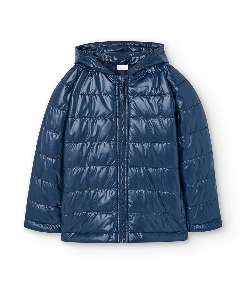 Парка для девочки с капюшоном и застежкой-молнией Boboli, темно-синий
Парка для девочки с капюшоном и застежкой-молнией Boboli, темно-синий