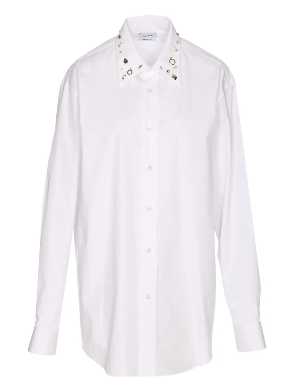 Рубашка с заклепками Alexander Mcqueen, белый
Рубашка с заклепками Alexander Mcqueen, белый