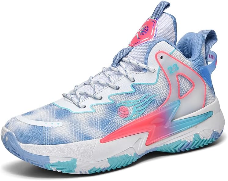 Баскетбольные кроссовки для женщин и мужчин, дышащие, с нескользящей подошвой, для улицы, повседневные унисекс модные кеды Balcurey, синий
Баскетбольные кроссовки для женщин и мужчин, дышащие, с нескользящей подошвой, для улицы, повседневные унисекс модные кеды Balcurey, синий