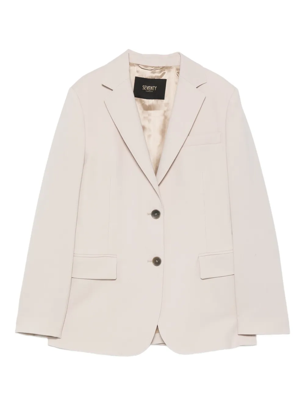 Однобортный блейзер Seventy, нейтральный
Однобортный блейзер Seventy, нейтральный