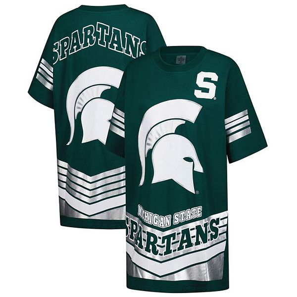 Женское зеленое мини-платье-футболка michigan state spartans perfect score Gameday Couture
Женское зеленое мини-платье-футболка michigan state spartans perfect score Gameday Couture