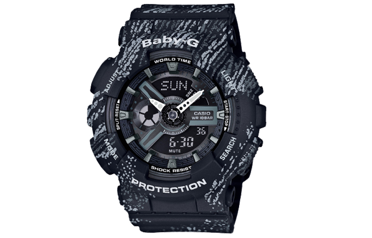 CASIO Часы Women's BABY-G Black Watch BA-110TX-1A 
CASIO Часы Women's BABY-G Black Watch BA-110TX-1A