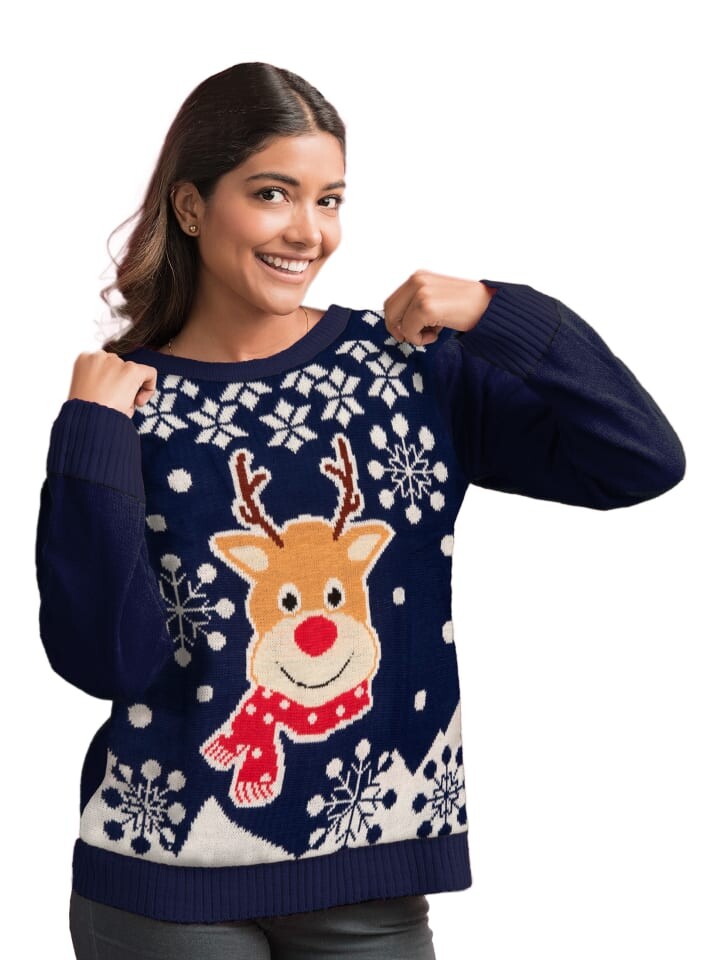 Пуловер United Labels Winter Rentier XMAS Strick Ugly Christmas, синий
Пуловер United Labels Winter Rentier XMAS Strick Ugly Christmas, синий