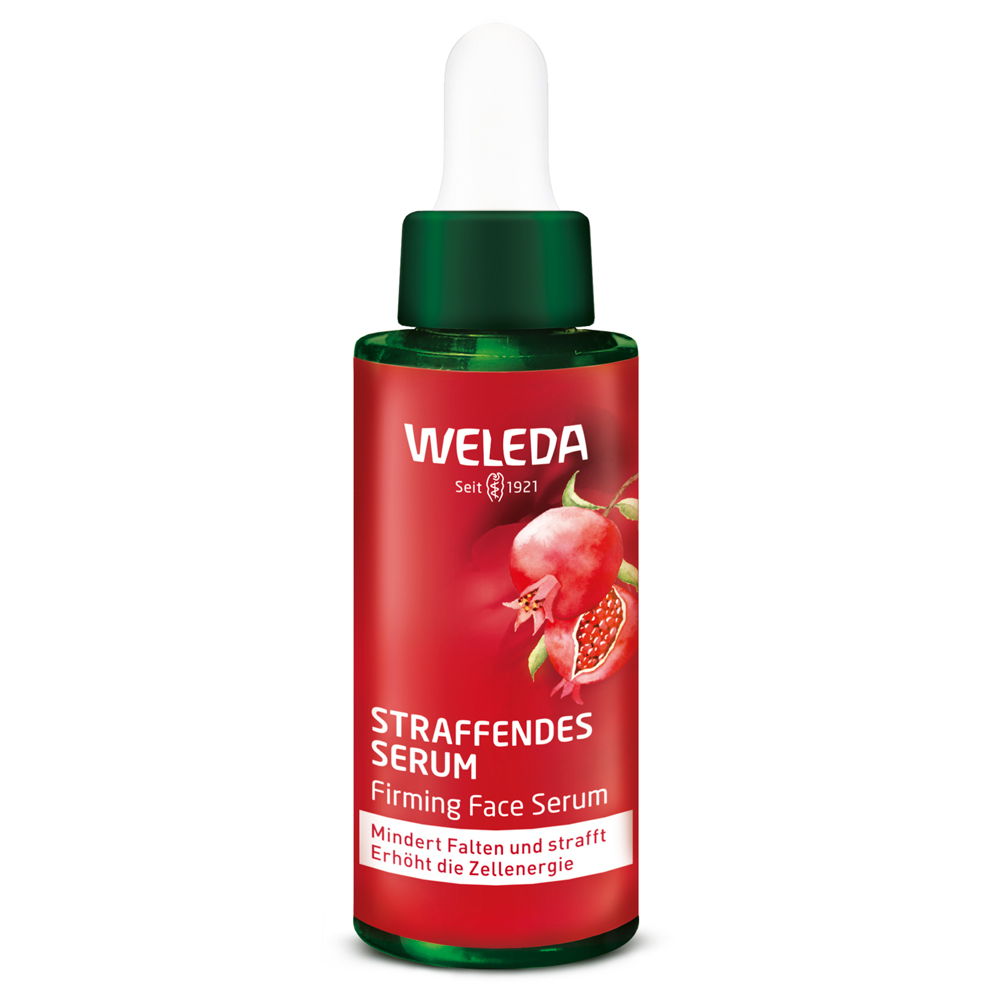 Укрепляющая сыворотка для лица с гранатом и перуанским перцем pomegranate & maca peptides firming face serum Weleda, 30 мл
Укрепляющая сыворотка для лица с гранатом и перуанским перцем pomegranate & maca peptides firming face serum Weleda, 30 мл