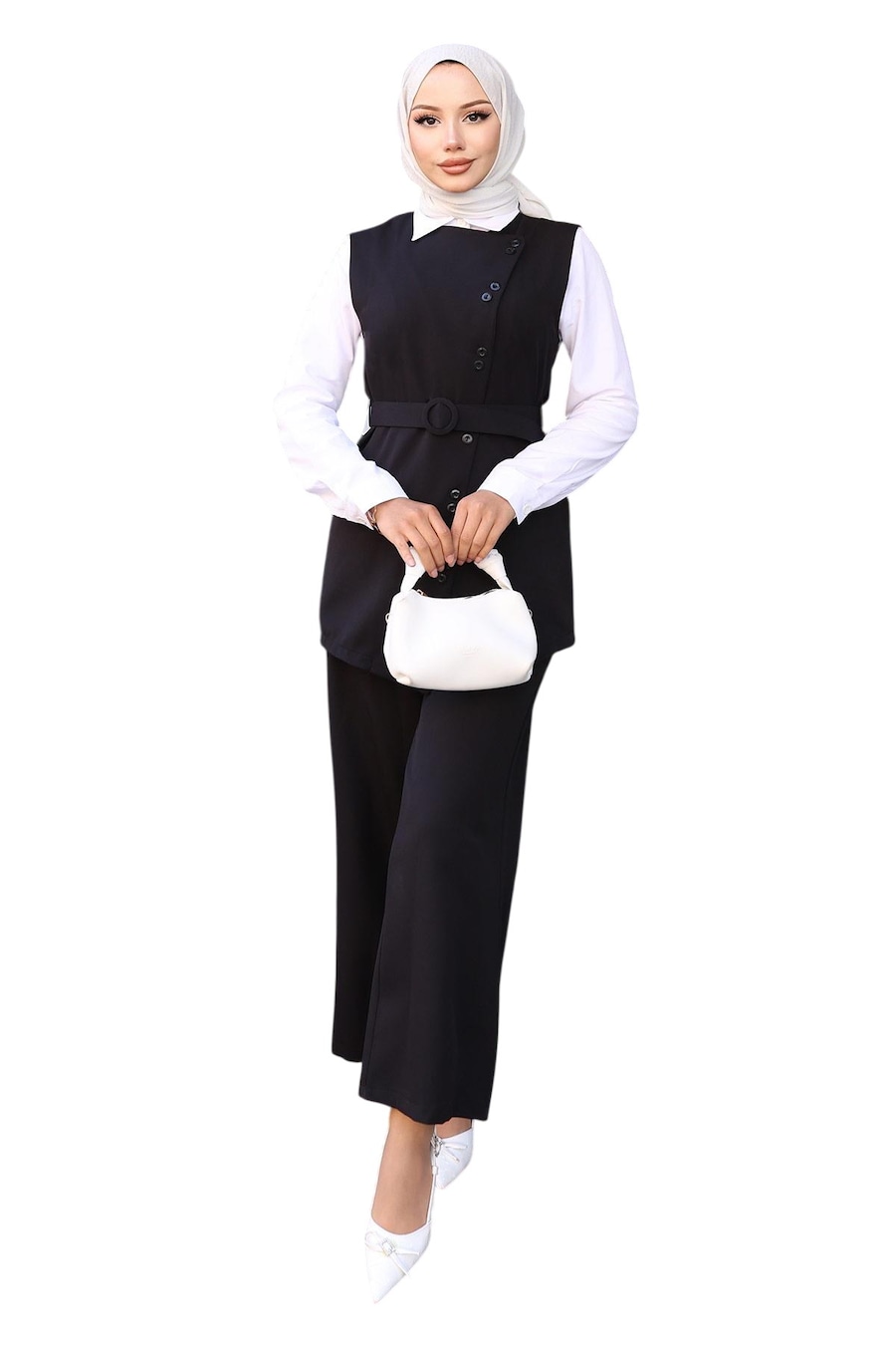 Брючный костюм MODAMIHRAM, черный
Брючный костюм MODAMIHRAM, черный