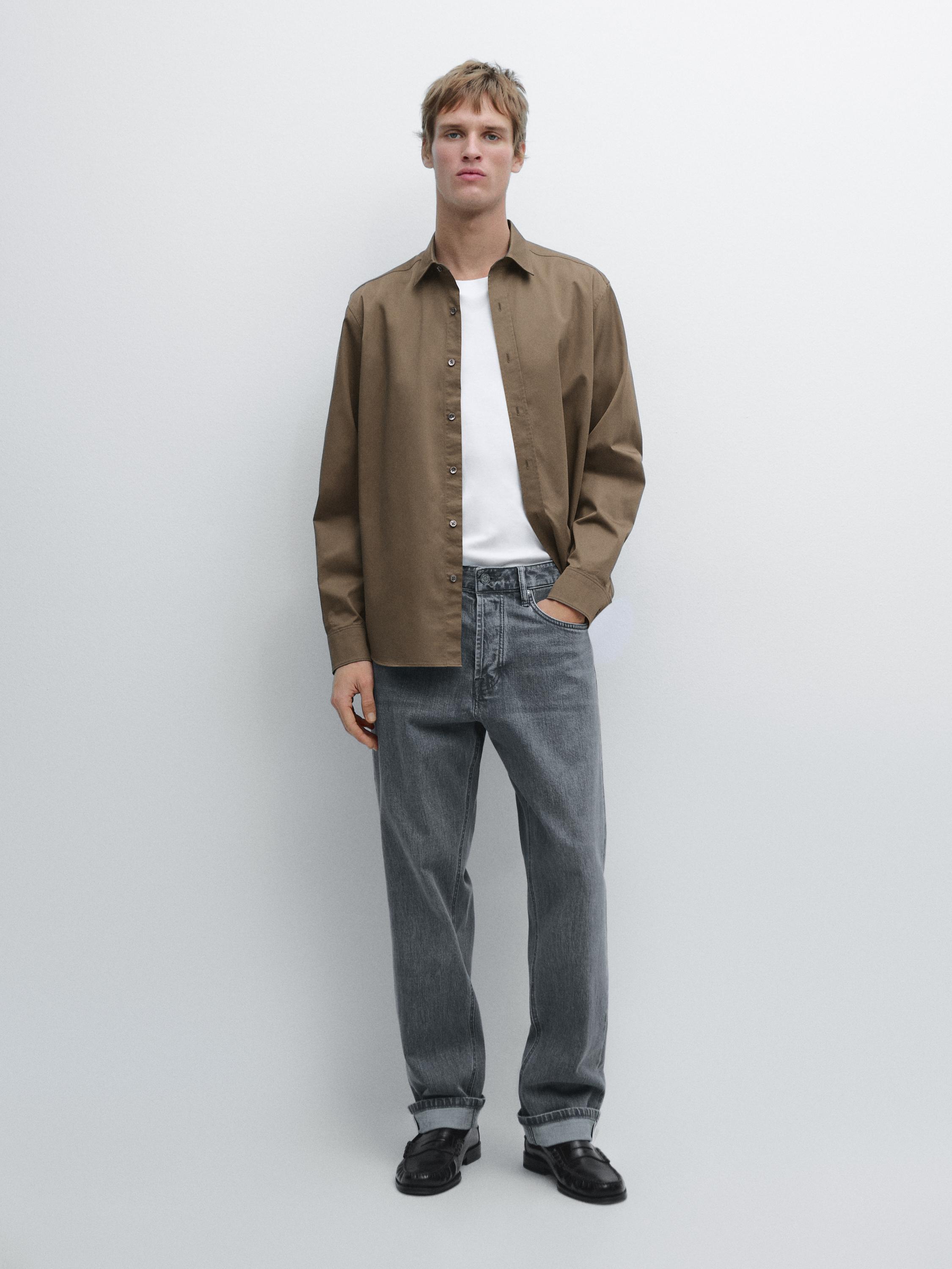 Джинсы из селвидж-денима Massimo Dutti, grey
Джинсы из селвидж-денима Massimo Dutti, grey