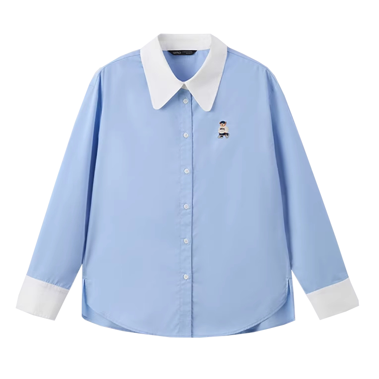 Рубашка женская с лацканом Moderate SPAO, светло-синий
Рубашка женская с лацканом Moderate SPAO, светло-синий