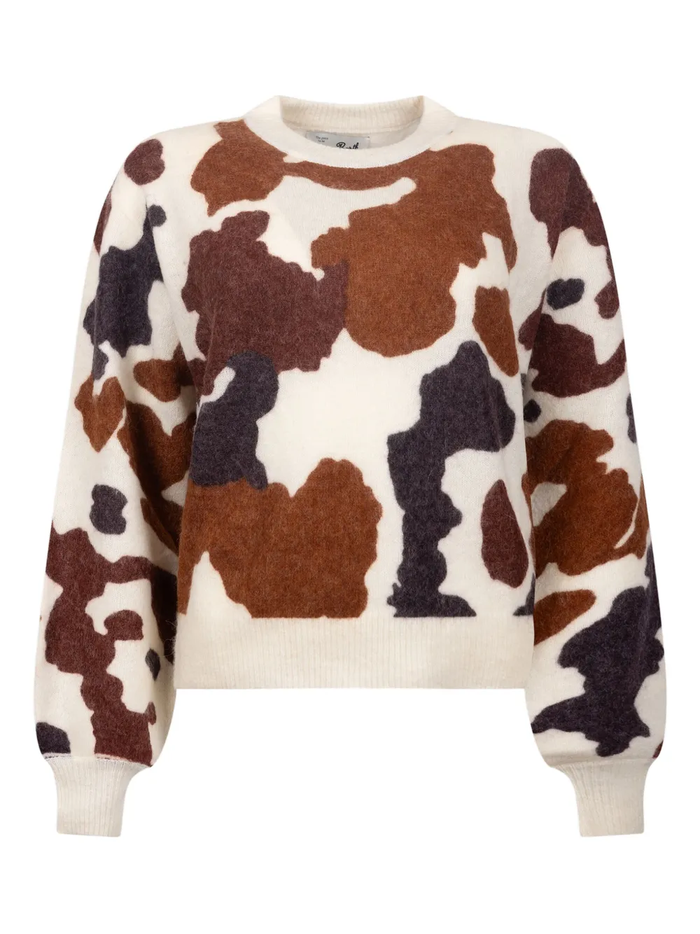 Свитер Danya с принтом под корову Mc2 Saint Barth, нейтральный 
Свитер Danya с принтом под корову Mc2 Saint Barth, нейтральный