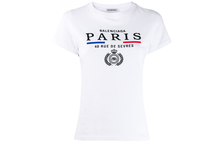Футболка женская Balenciaga с принтом, белый
Футболка женская Balenciaga с принтом, белый