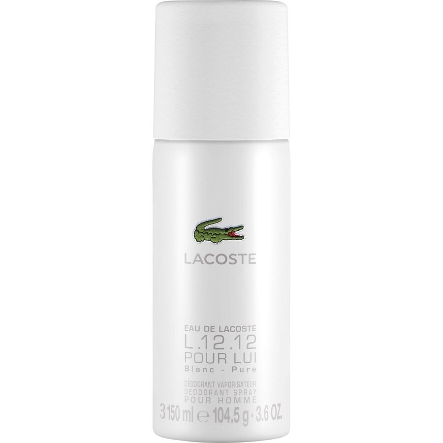Lacoste, Eau De Lacoste L1212 Blanc, дезодорант, 150 мл
Lacoste, Eau De Lacoste L1212 Blanc, дезодорант, 150 мл