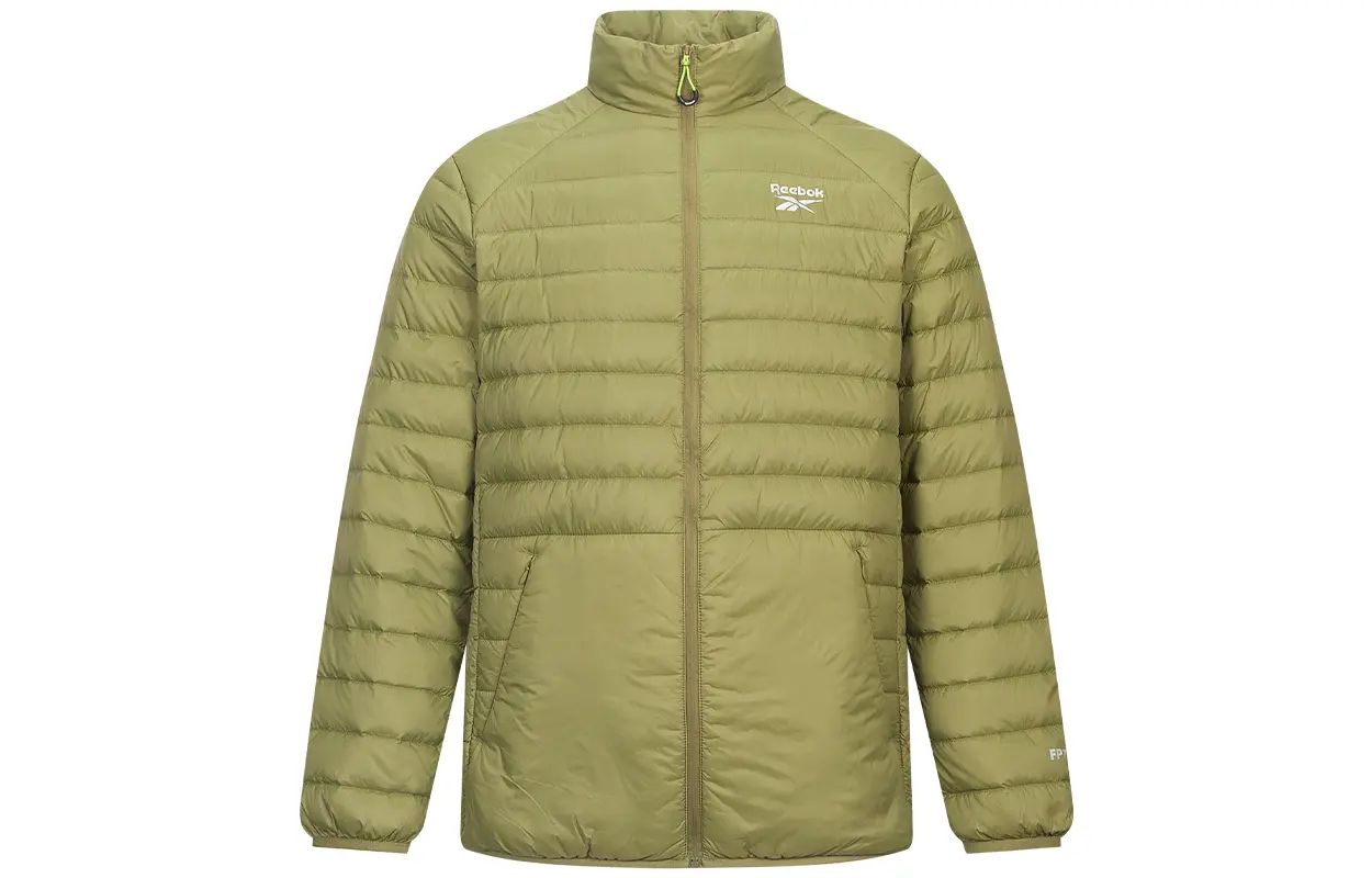 Пуховик унисекс оливково-зеленый Reebok
Пуховик унисекс оливково-зеленый Reebok