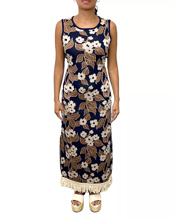 Платье-Футляр с бахромой Point, синий
Платье-Футляр с бахромой Point, синий