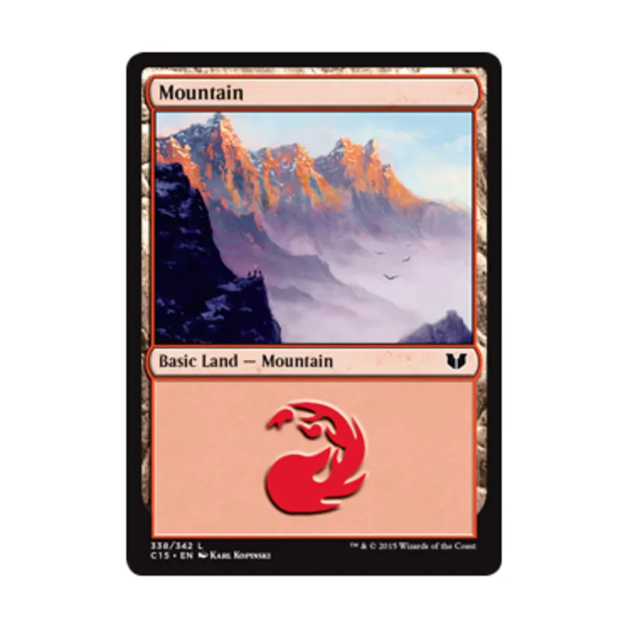 CCG Гора #338 (С), MTG - Commander 2015
CCG Гора #338 (С), MTG - Commander 2015