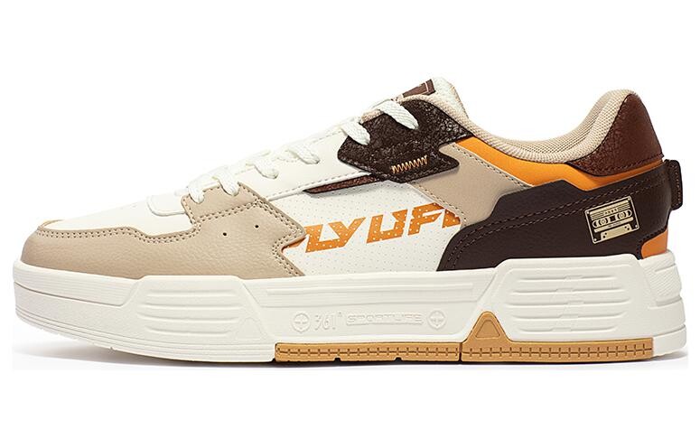 Кеды мужские, обувь для скейтбординга низкая белый/коричневый/серый 361°
Кеды мужские, обувь для скейтбординга низкая белый/коричневый/серый 361°