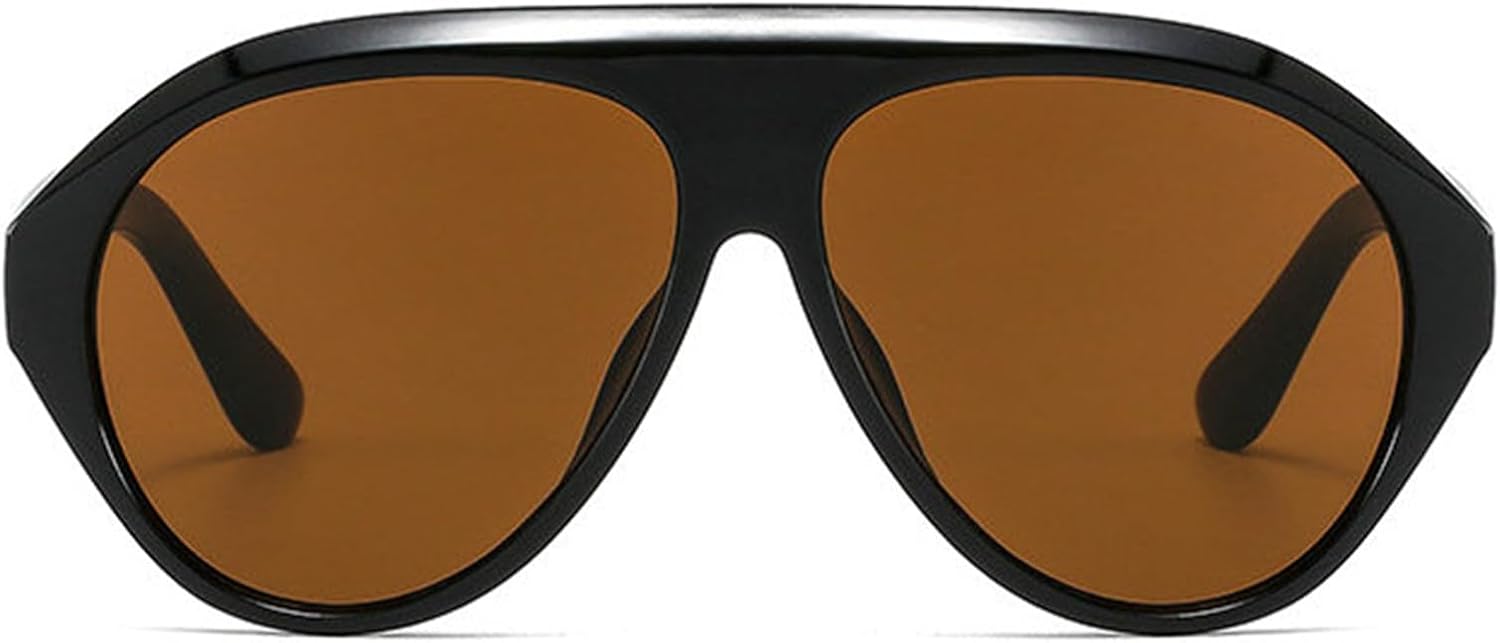 Willochra Популярные модные солнцезащитные очки-пилот для женщин, в стиле ретро, для мужчин, с градиентным затемнением, защита от УФ-излучения UV400, большие желтые солнцезащитные очки, Brown
Willochra Популярные модные солнцезащитные очки-пилот для женщин, в стиле ретро, для мужчин, с градиентным затемнением, защита от УФ-излучения UV400, большие желтые солнцезащитные очки, Brown