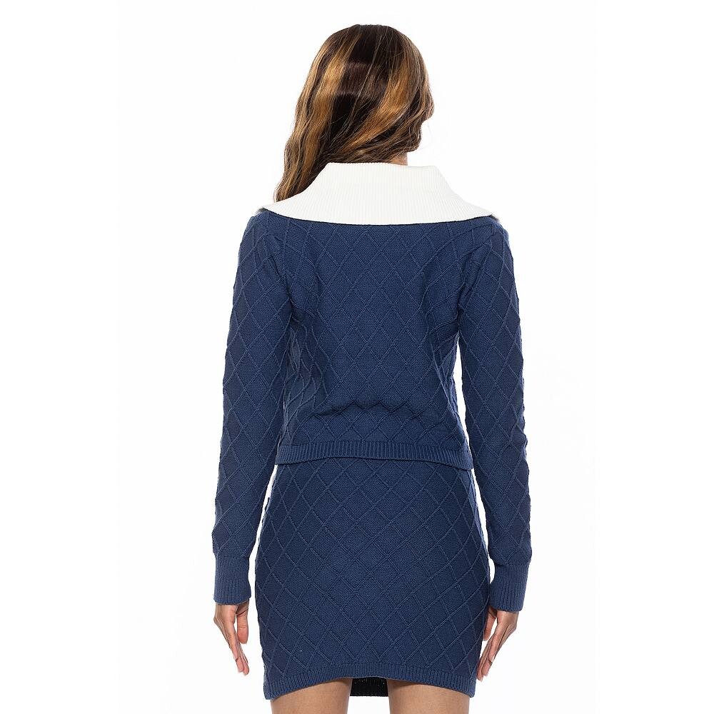 Женский вязаный кардиган ALEXIA ADMOR Alina с широким контрастным воротником, цвет Burgandy
Женский вязаный кардиган ALEXIA ADMOR Alina с широким контрастным воротником, цвет Burgandy