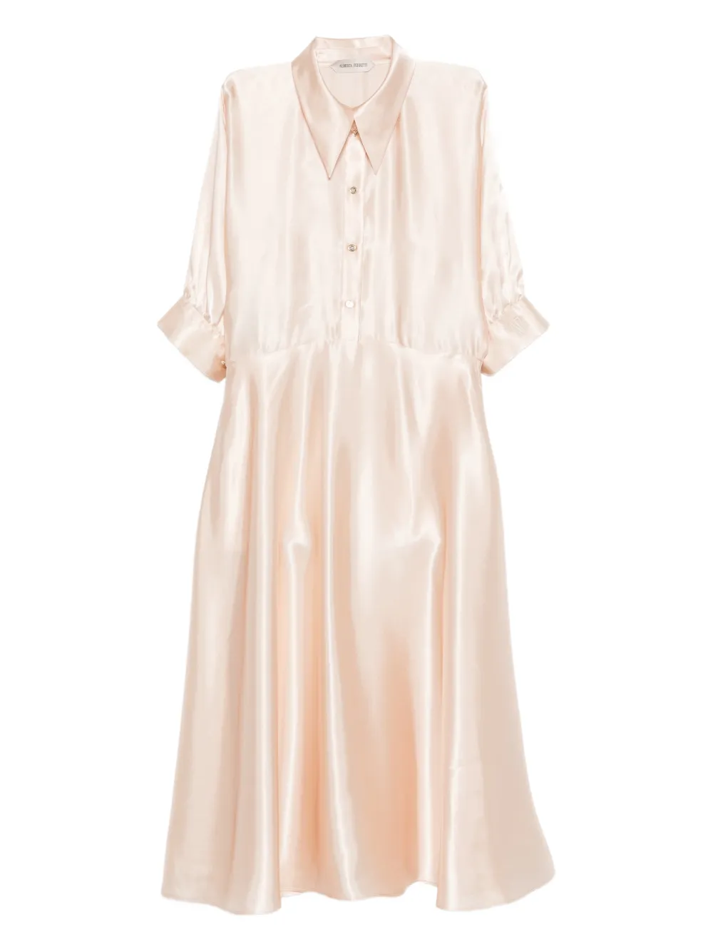 Атласное платье миди Alberta Ferretti, розовый
Атласное платье миди Alberta Ferretti, розовый