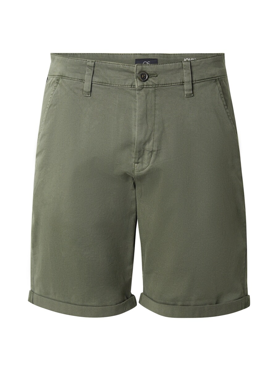 Обычные брюки-чинос QS John, хаки 
Обычные брюки-чинос QS John, хаки