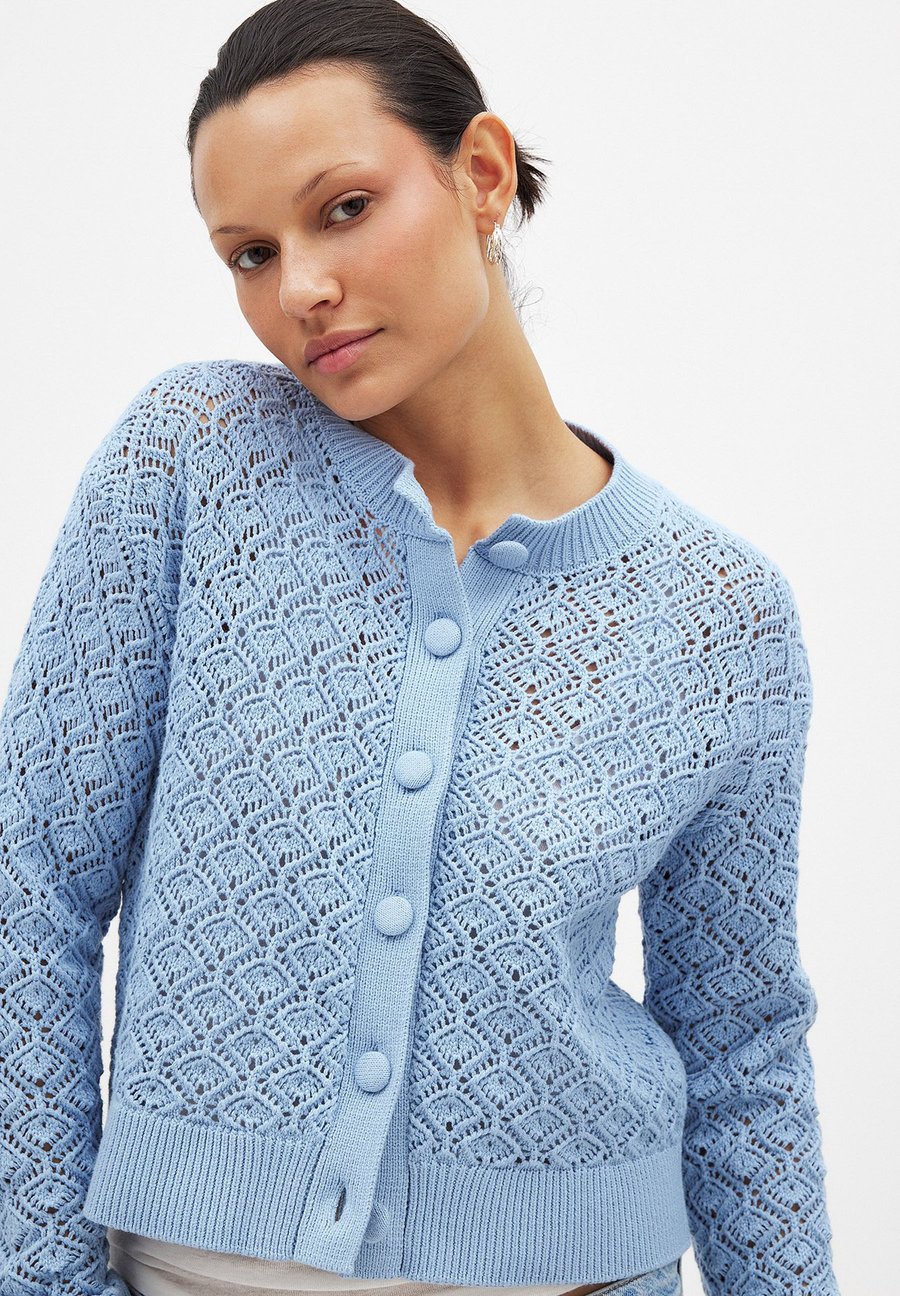 Кардиган NA-KD Cardigan, Light Blue/Blue
Кардиган NA-KD Cardigan, Light Blue/Blue