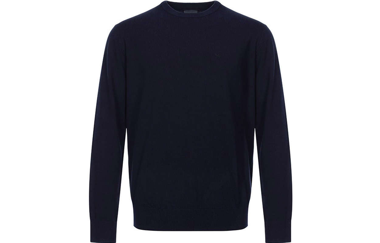 EMPORIO ARMANI Fitted Knitwear Men's Blue
EMPORIO ARMANI Fitted Knitwear Men's Blue