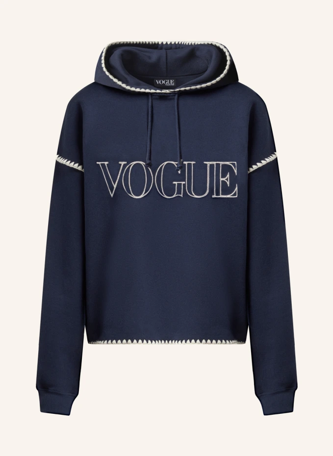 Толстовка с капюшоном Vogue Collection, синий 
Толстовка с капюшоном Vogue Collection, синий