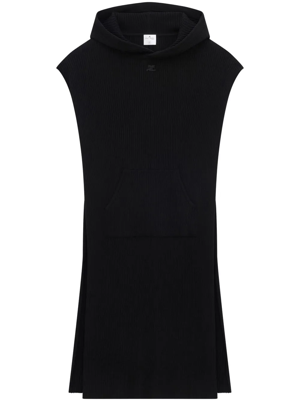 Худи без рукавов Courrèges, черный
Худи без рукавов Courrèges, черный