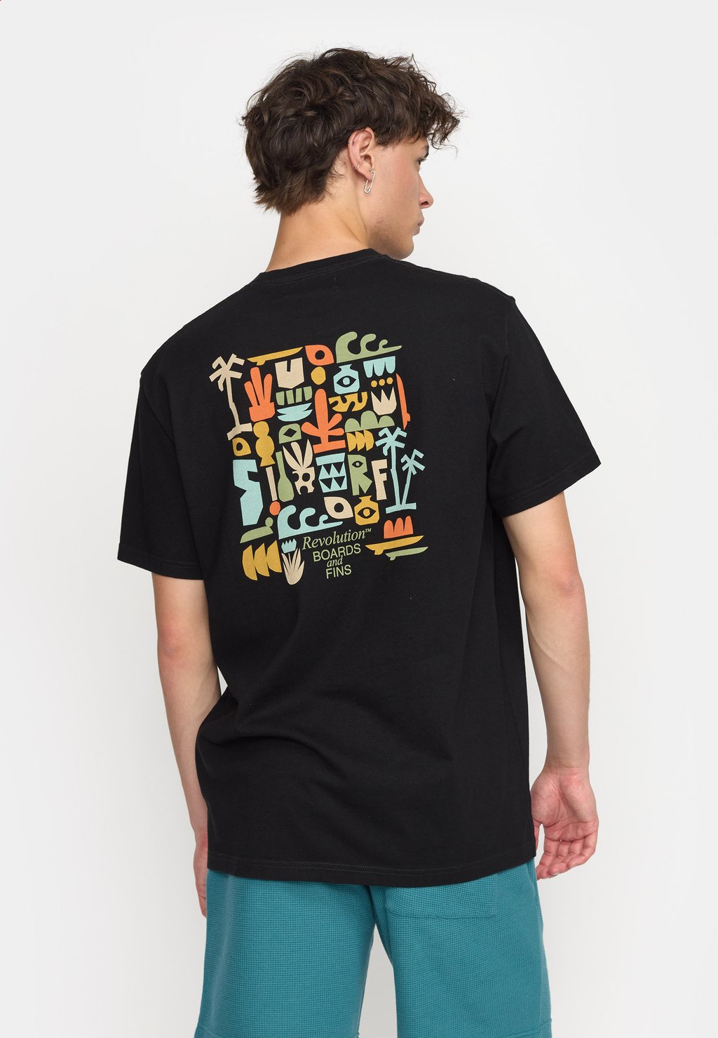 Футболка с принтом REVOLUTION, черный
Футболка с принтом REVOLUTION, черный