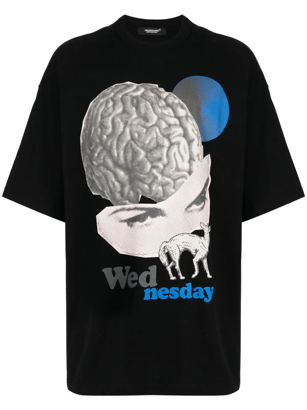 Футболка с графичным принтом Undercover, черный
Футболка с графичным принтом Undercover, черный