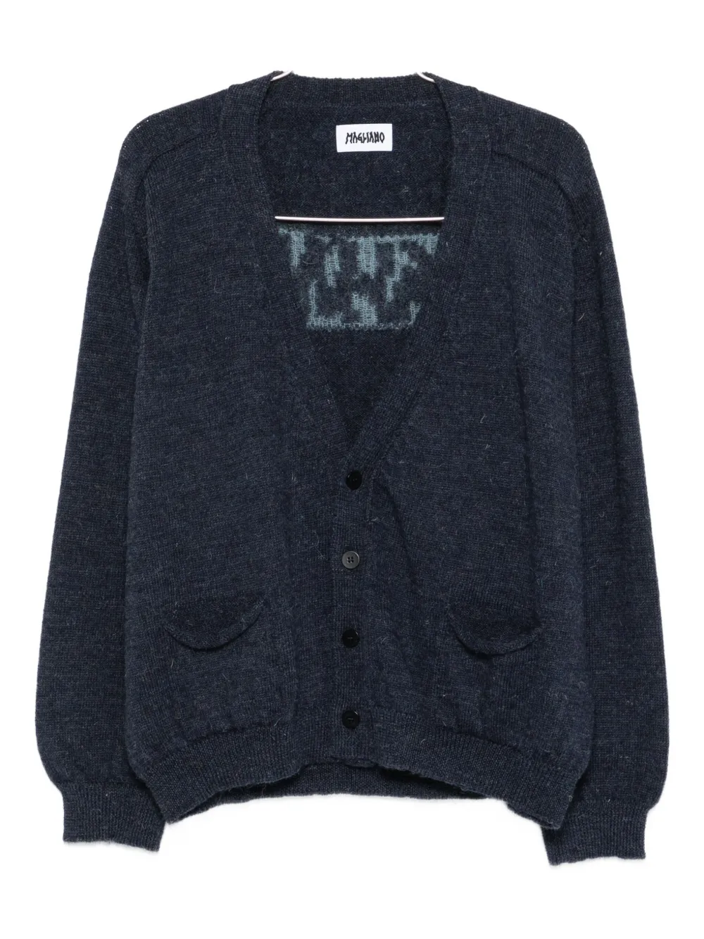 Дедушкин кардиган на пуговицах Magliano, синий
Дедушкин кардиган на пуговицах Magliano, синий