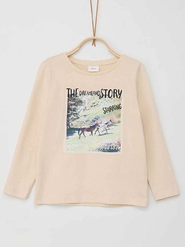 Лонгслив s.Oliver Longsleeve, бежевый
Лонгслив s.Oliver Longsleeve, бежевый