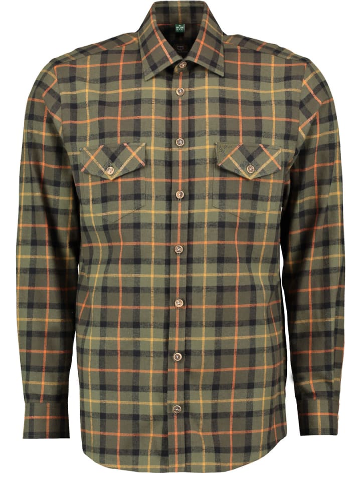 Рубашка OS-Trachten, оливковый
Рубашка OS-Trachten, оливковый