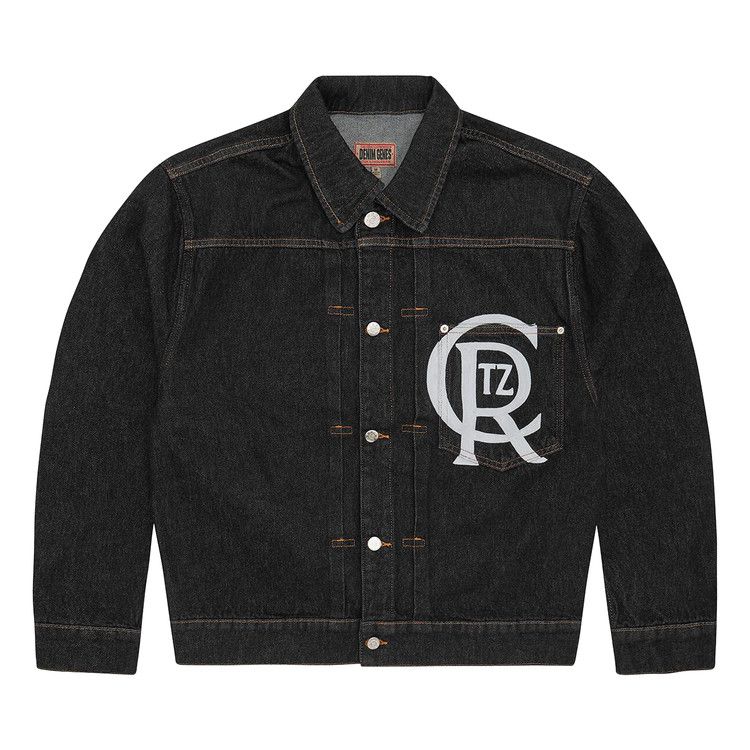 Брюки Corteiz Crest Chainstitch Denim Trucker, Washed Black
Брюки Corteiz Crest Chainstitch Denim Trucker, Washed Black