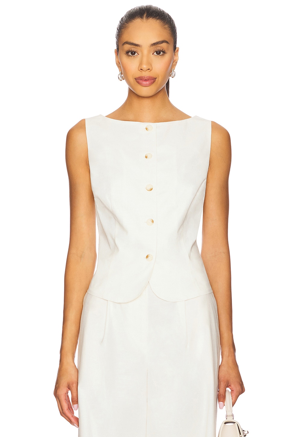 Топ Jackie от Lovers And Friends, white linen
Топ Jackie от Lovers And Friends, white linen