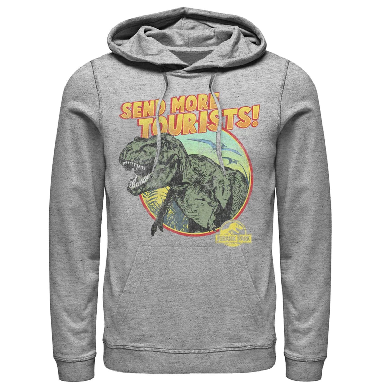 Мужская толстовка с капюшоном «Парк Юрского периода T-Rex Send More Tourists» Licensed Character
Мужская толстовка с капюшоном «Парк Юрского периода T-Rex Send More Tourists» Licensed Character