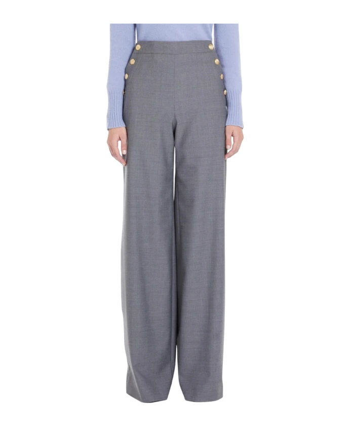 Брюки каммео Max Mara Studio, серый
Брюки каммео Max Mara Studio, серый