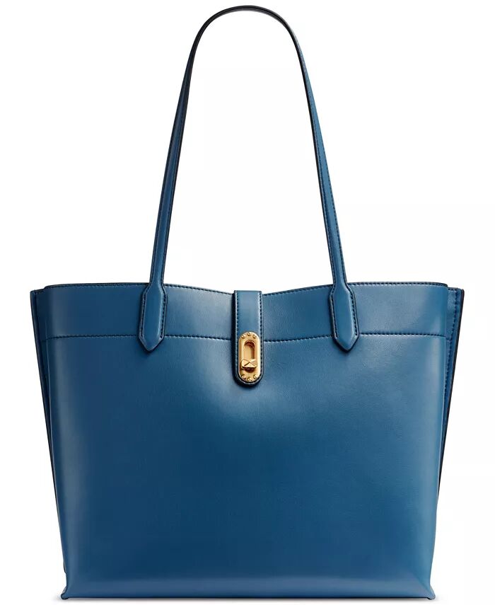 Кожаная сумка-тоут Donna Karan Bridgehampton с тремя отделениями и поворотным замком Donna Karan New York, синий
Кожаная сумка-тоут Donna Karan Bridgehampton с тремя отделениями и поворотным замком Donna Karan New York, синий