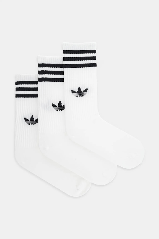Носки 3-Stripes комплект из 3 пар Adidas Originals, белый
Носки 3-Stripes комплект из 3 пар Adidas Originals, белый